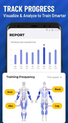 Gym Workout Tracker Gym Log android App screenshot 0